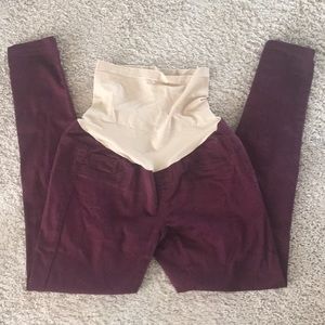 Maternity Cropped Work Pant- M